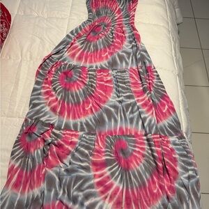 Tie-Dye Maxi Dress